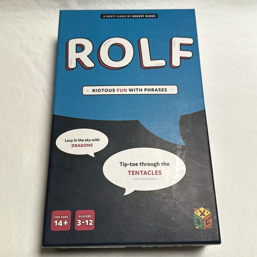 ROLF party board game with three expansions